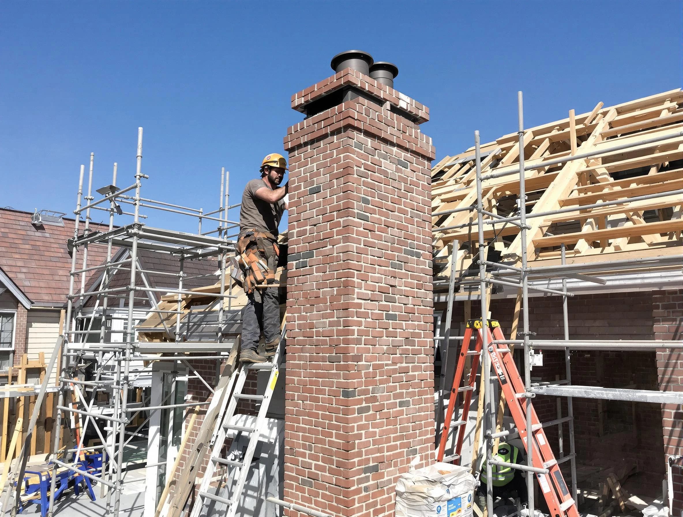 New chimney installation completed by Monessen Chimney Sweep in Monessen, PA