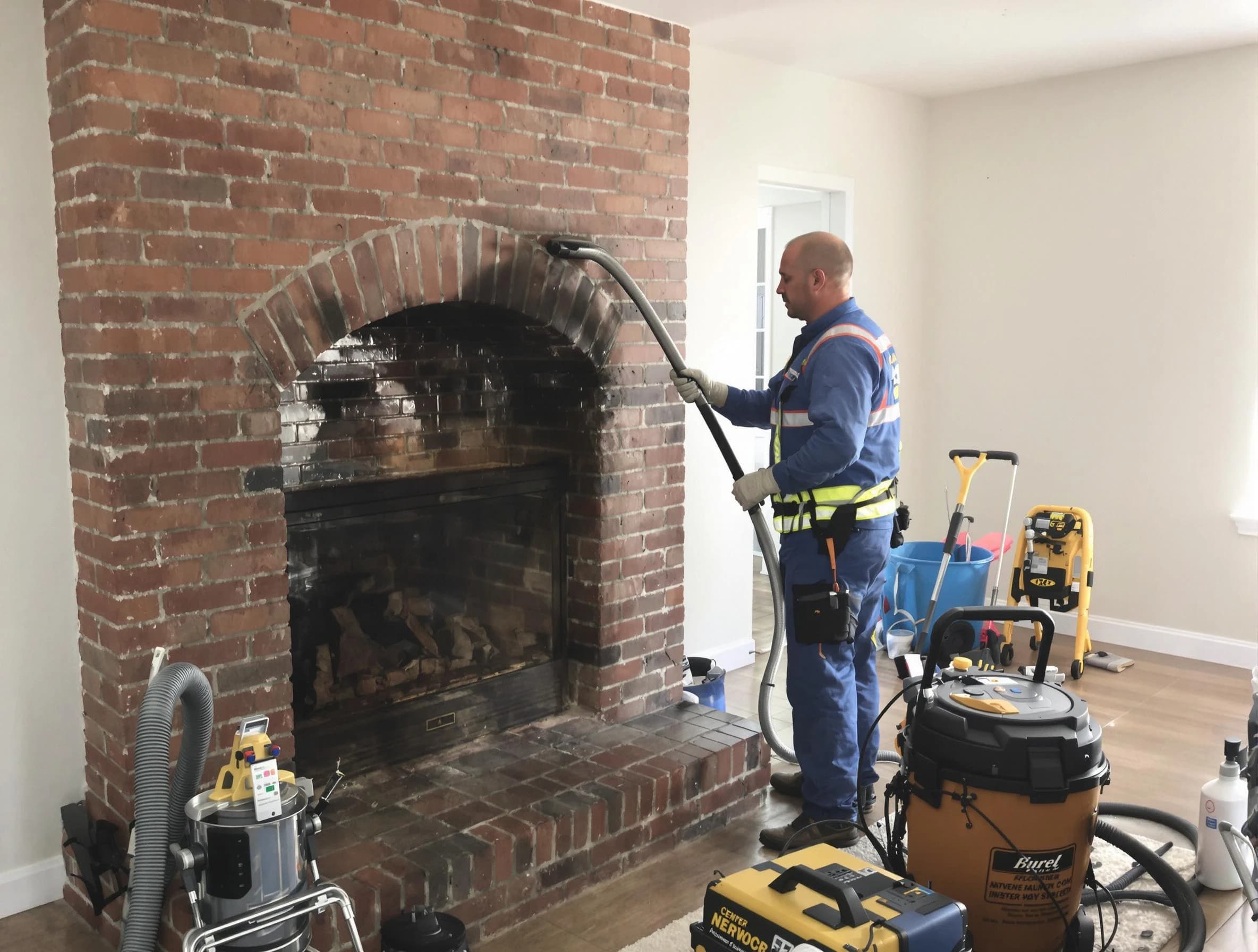 Monessen Chimney Sweep expert performing detailed chimney sweep in Monessen, PA