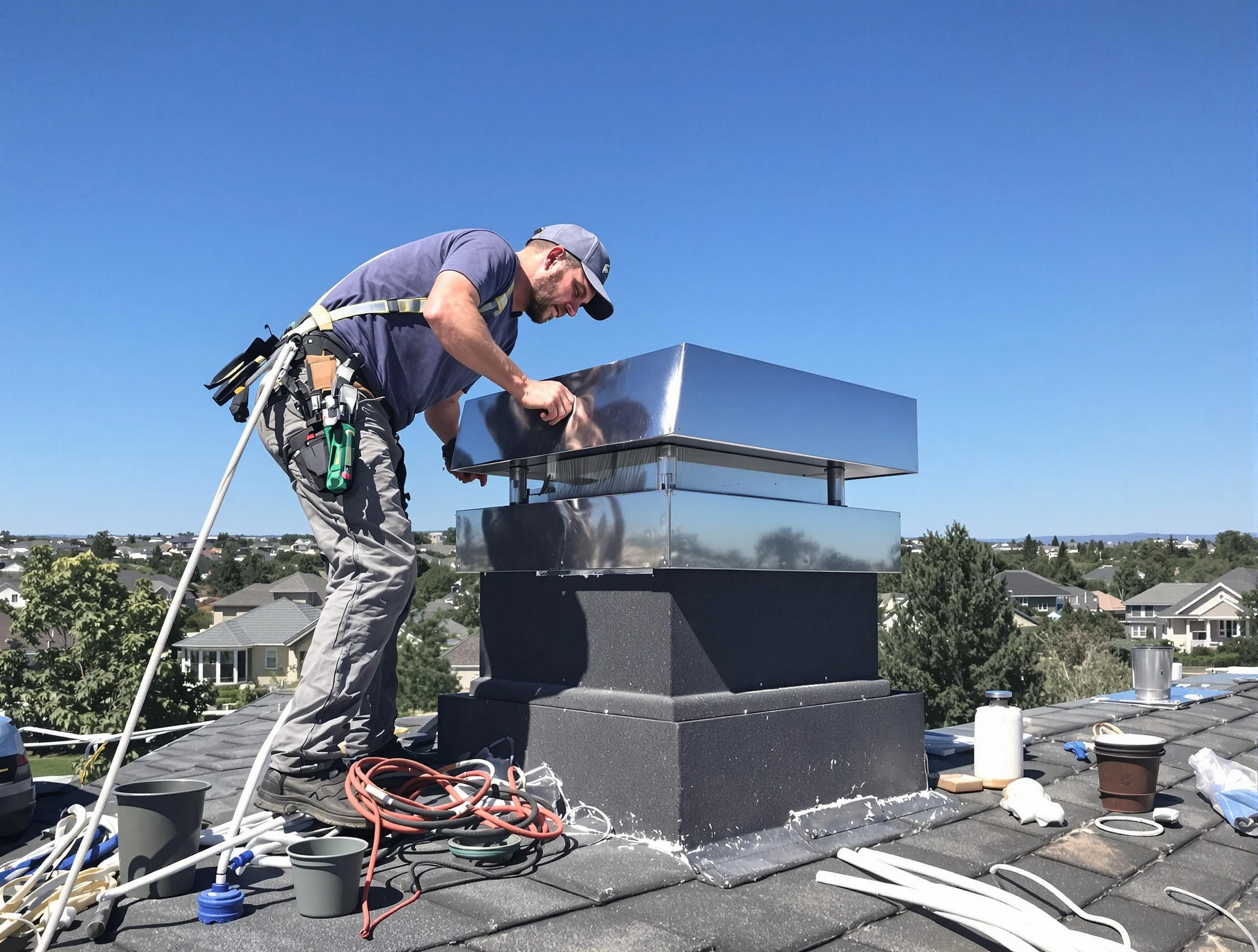 Chimney Cap Services in Monessen