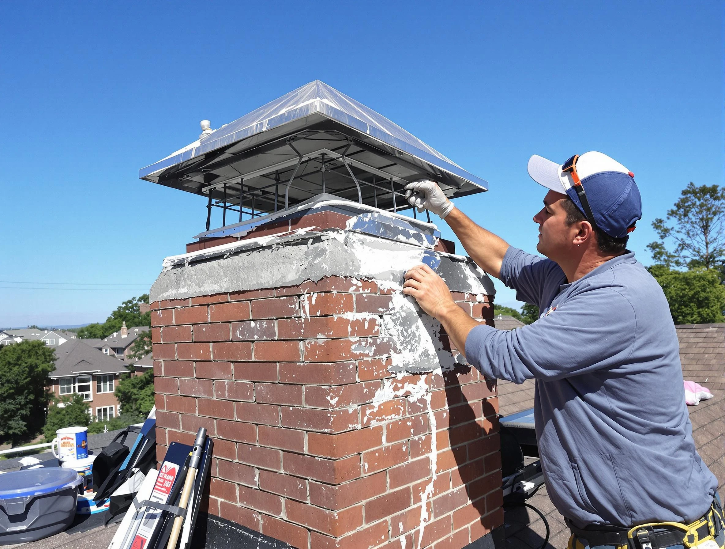 Chimney Crown Services in Monessen