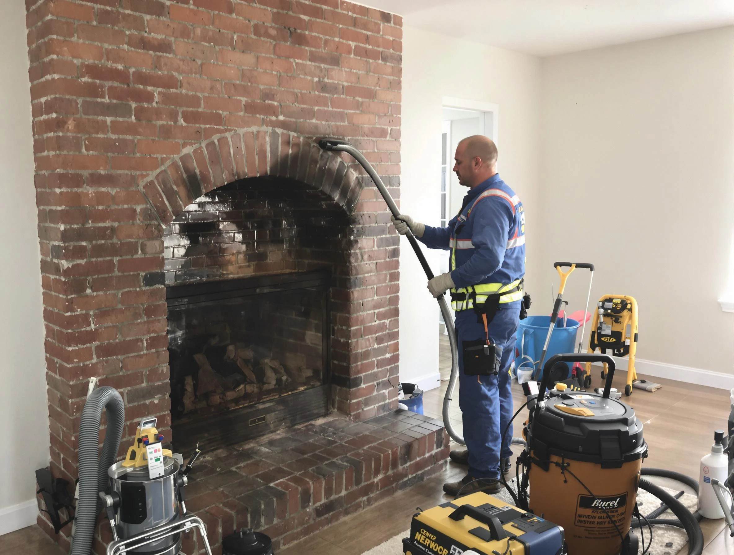 Monessen Chimney Sweep expert performing detailed chimney sweep in Monessen, PA