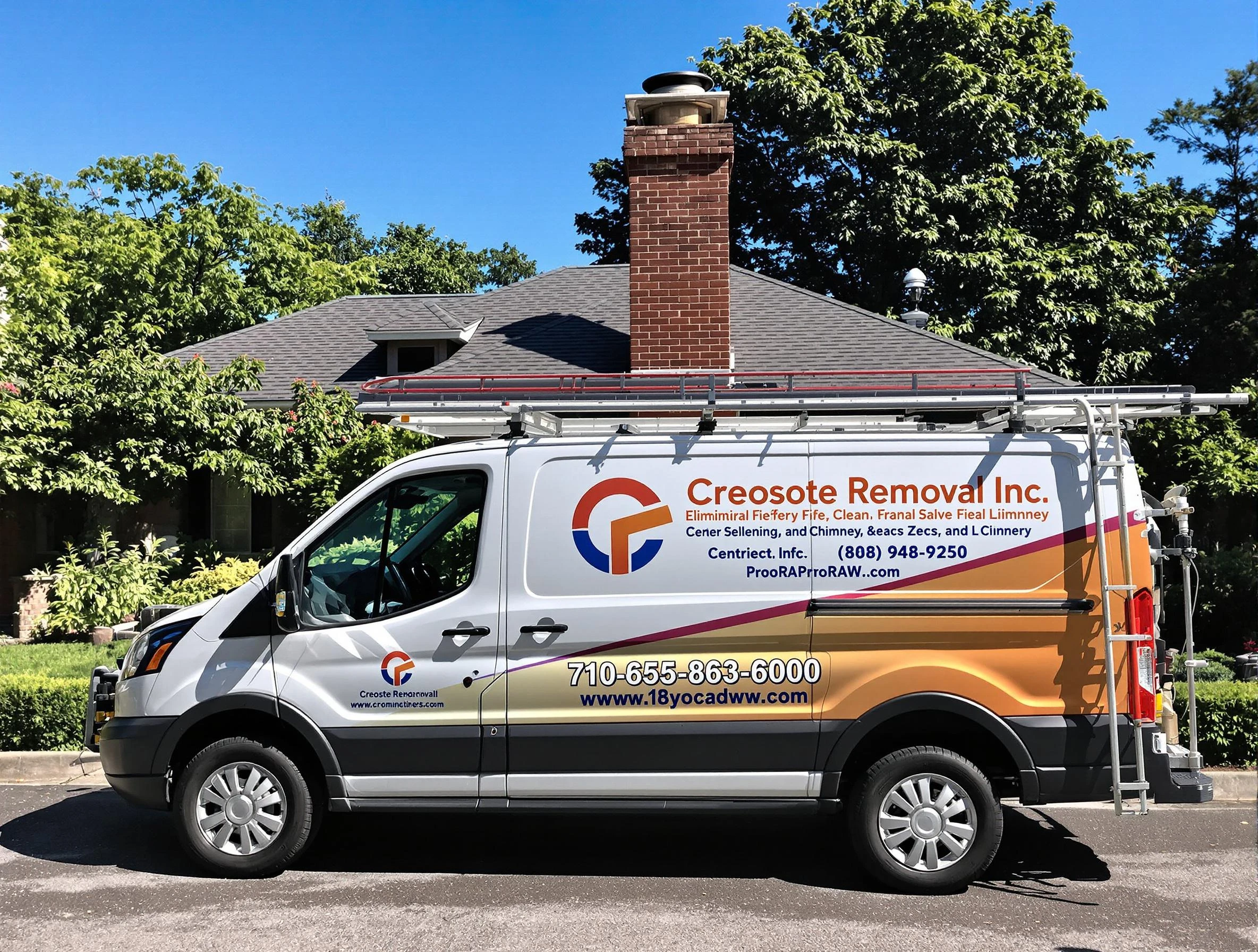 Monessen Chimney Sweep technician removing creosote safely in Monessen, PA